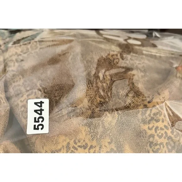 Isabel‎ Hayley Timeless Trends Blazer Jacket 2X Leopard Print Metallic Party - Picture 13 of 13